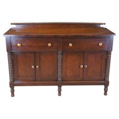 Used Styled by Park American Empire Federal Cherry Buffet Server Sideboard