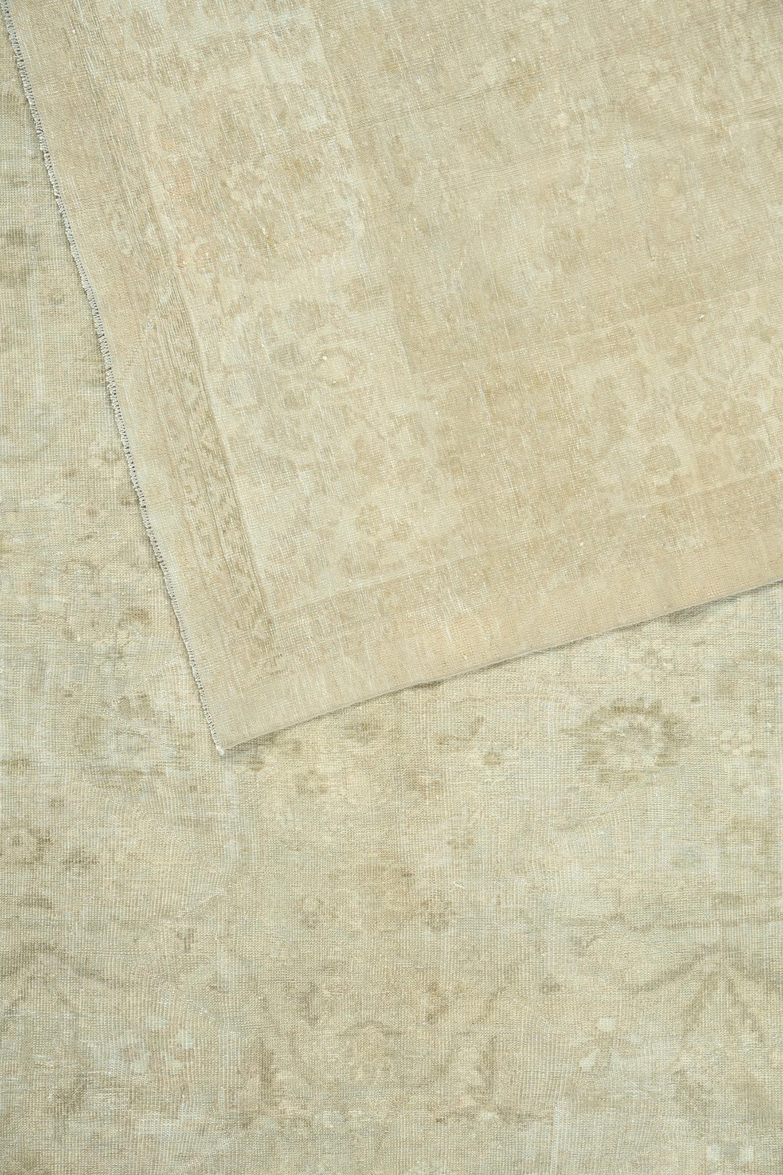 Antiker, gedämpfter, persischer Sultanabad-Wollteppich, handgeknüpft, um 1890, 11' X 15'6 cm (Handgewebt) im Angebot