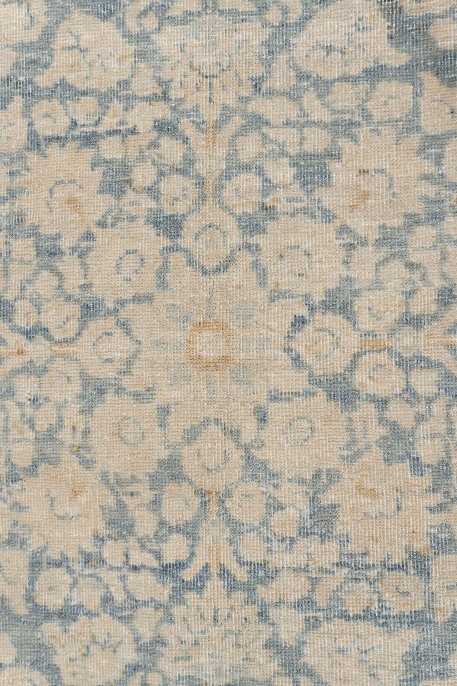 Tappeto Tabriz persiano antico e sobrio 6'7 X 9'7 in vendita 2