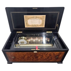 Antique Sublime Harmony Bell & Drum Music Box, Paillard Vaucher et Fils, c. 1875