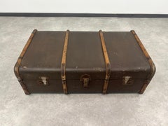 Antique Suitcase Overseas Travel Case