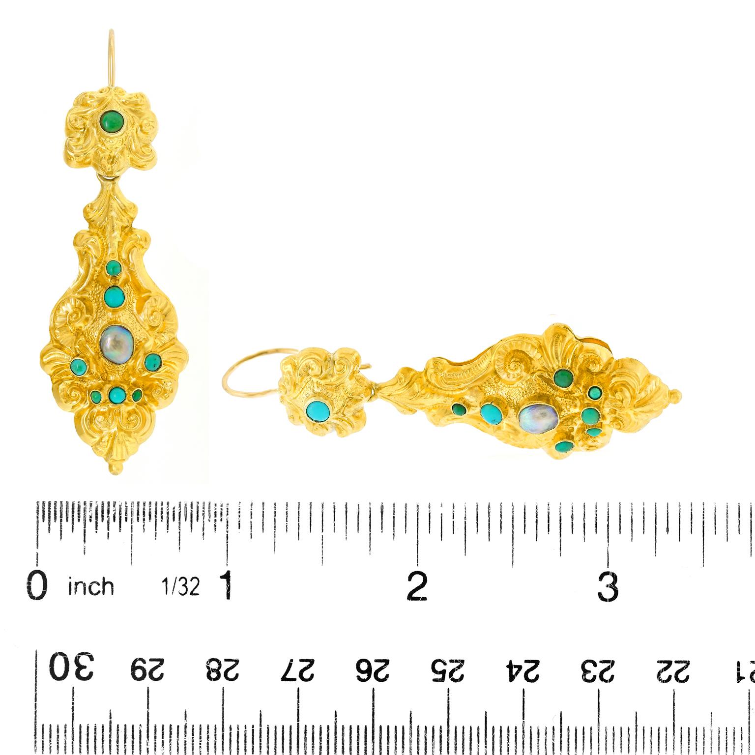 Antike Schmucksuite in originaler Schachtel im Angebot 5