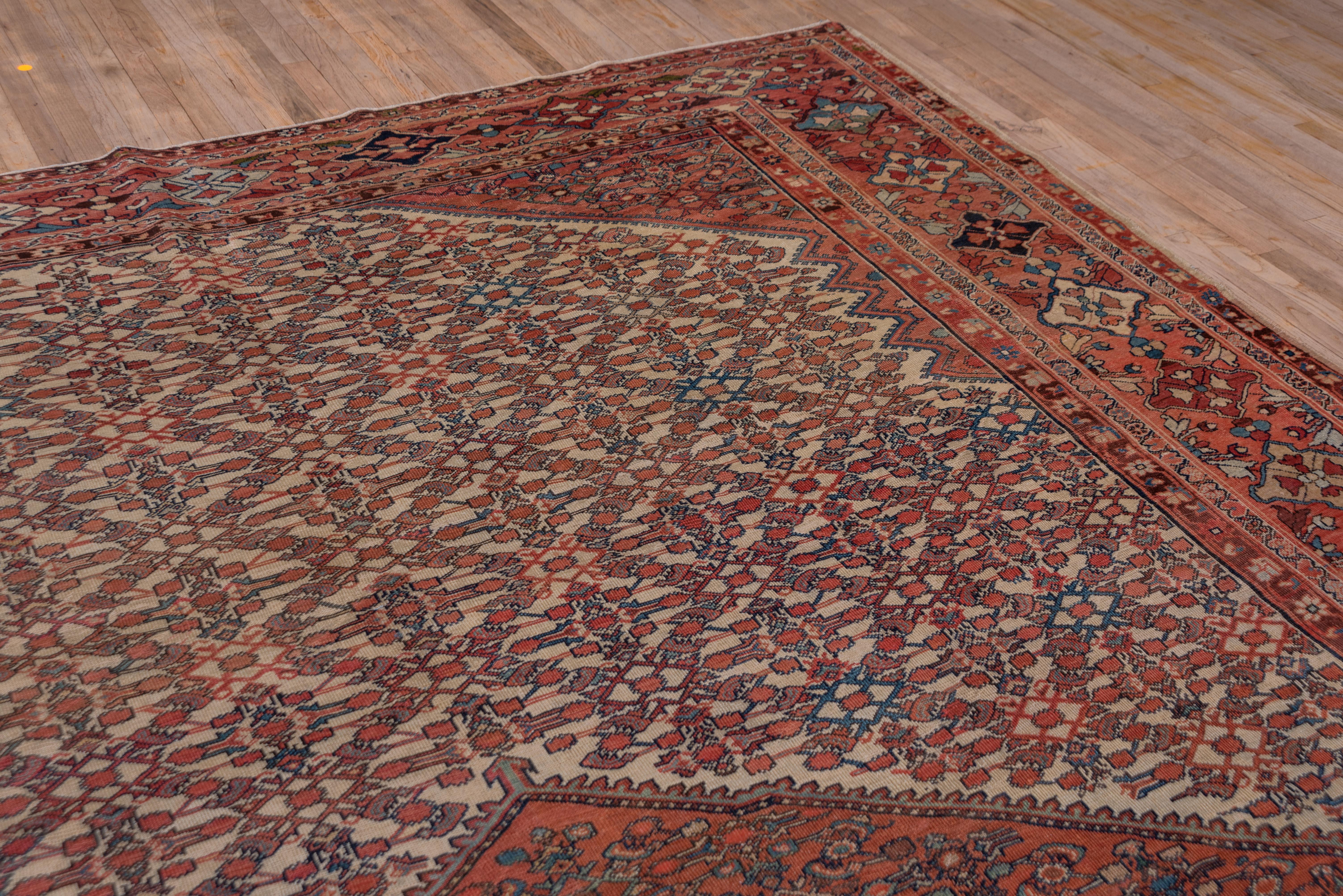 Antique Sultanabad Carpet, circa 1900s For Sale 3