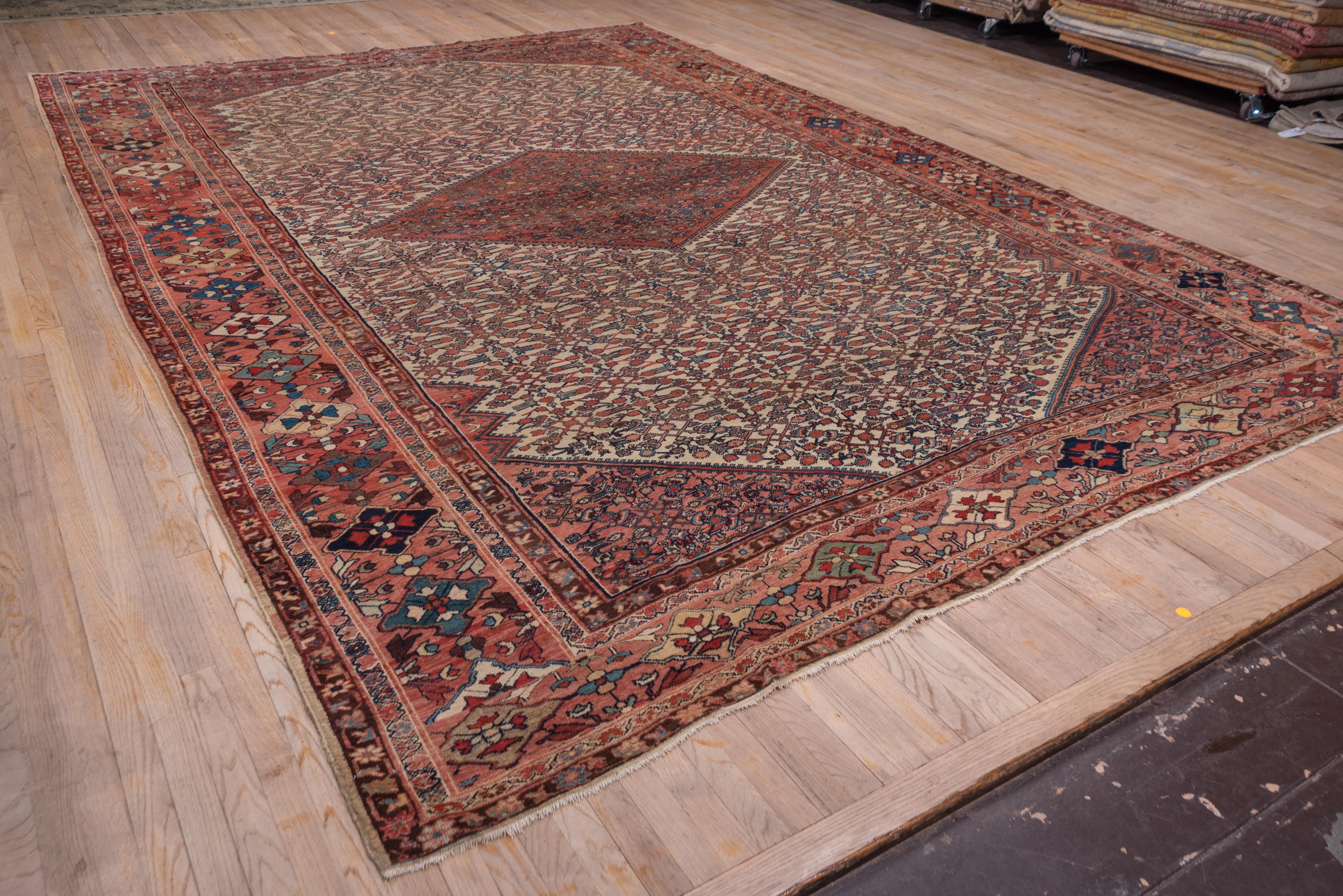 Hand-Knotted Antique Sultanabad Carpet, circa 1900s For Sale