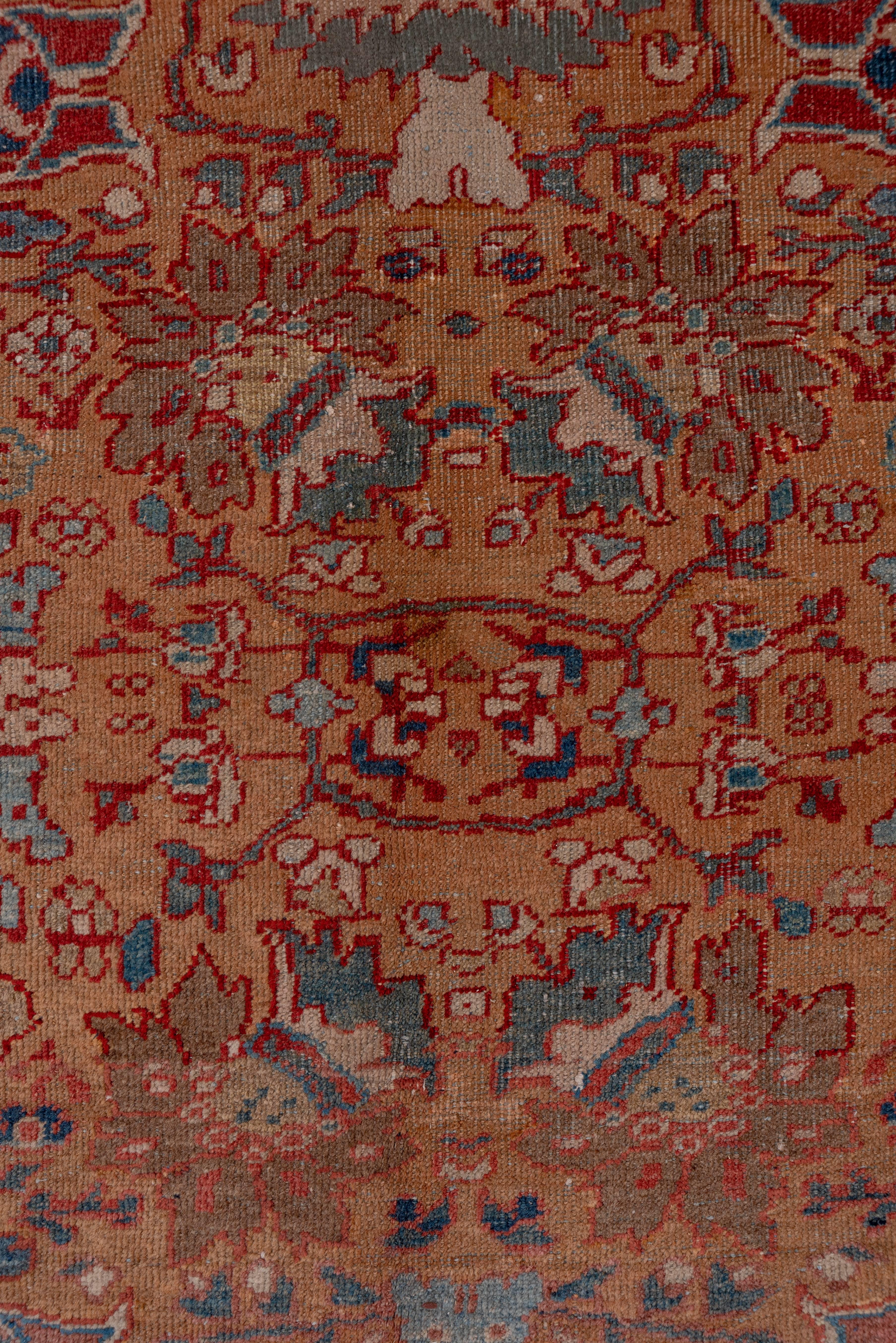 19th Century Antique Sultanabad Carpet, circa 1900s