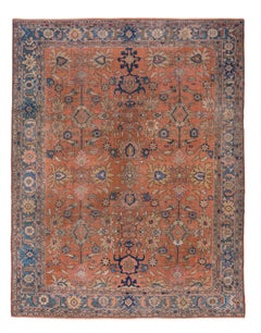 Antique Sultanabad Carpet, Soft Palette, circa 1910s