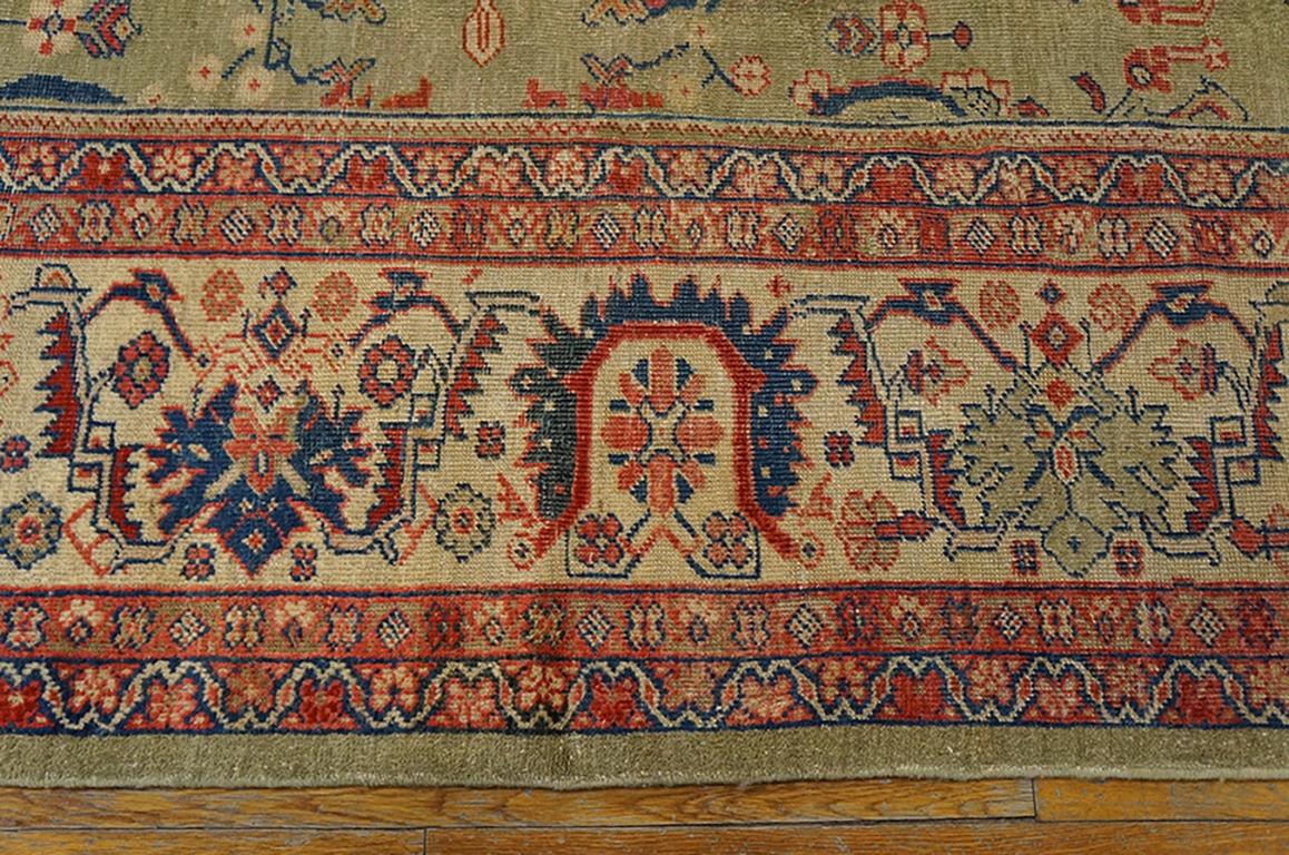Late 19th Century Antique Sultanabad Persian Rug 10' 0