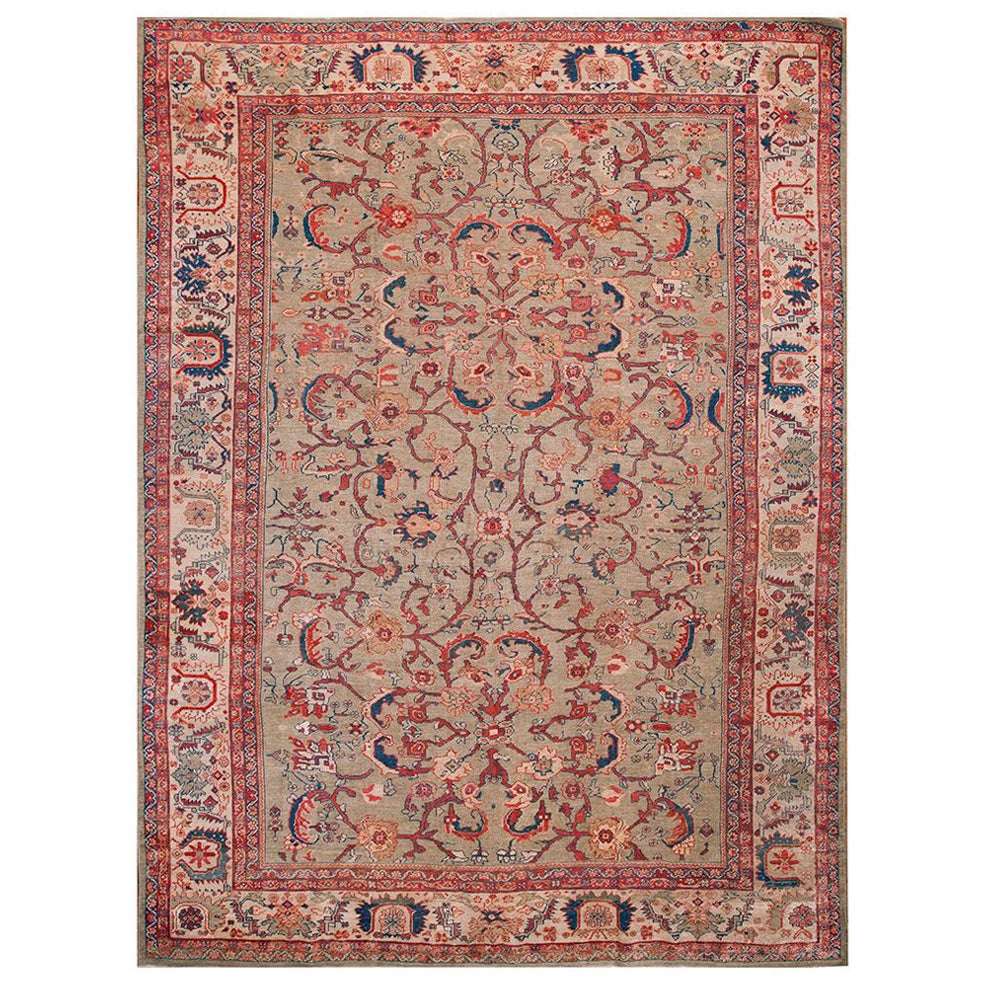 Antico tappeto persiano Sultanabad Rugs 10' 0" x 13' 0"