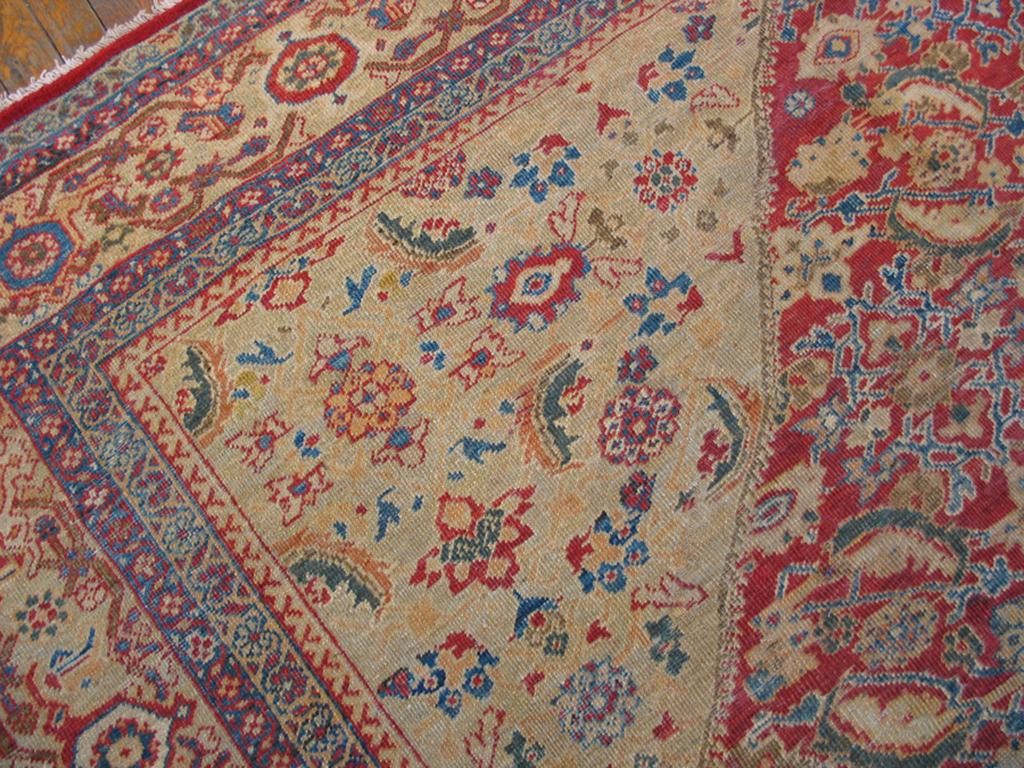 Fine XIX secolo Tappeto persiano Sultanabad della fine del XIX secolo ( 10' x 13'6