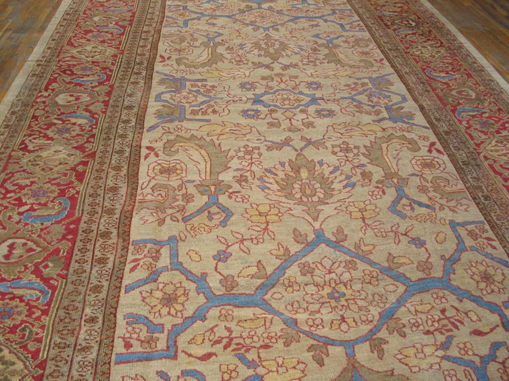 Early 20th Century Antique Sultanabad Persian Rug 10' 8