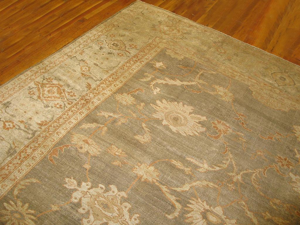 Late 19th Century  19th Century Persian Ziegler Sultanabad Carpet ( 11'6