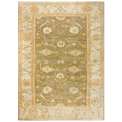 Antique  19th Century Persian Ziegler Sultanabad Carpet ( 11'6" x 16' - 350 x 487 )
