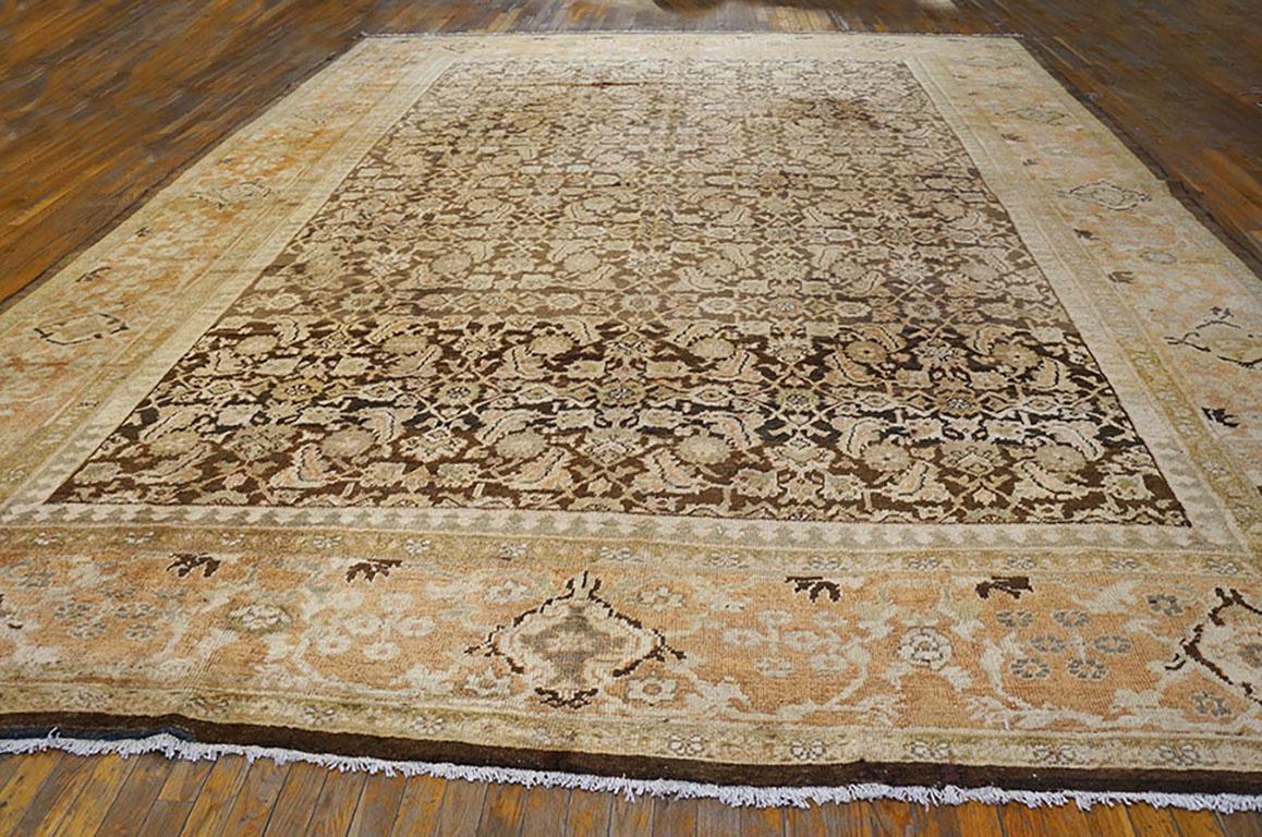 Persiano Tappeto persiano Sultanabad della fine del XIX secolo ( 12' x 15'6