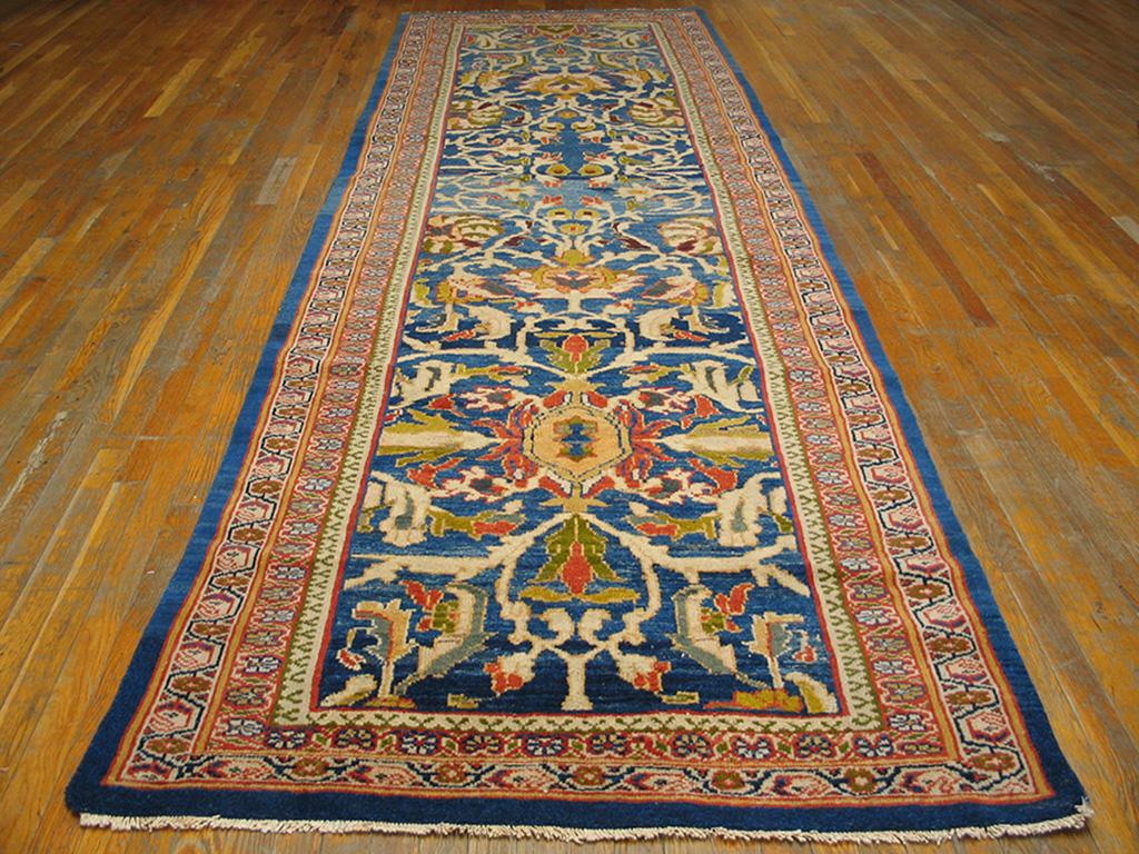 Persischer Ziegler Sultanabad-Teppich des 19. Jahrhunderts ( 4'3