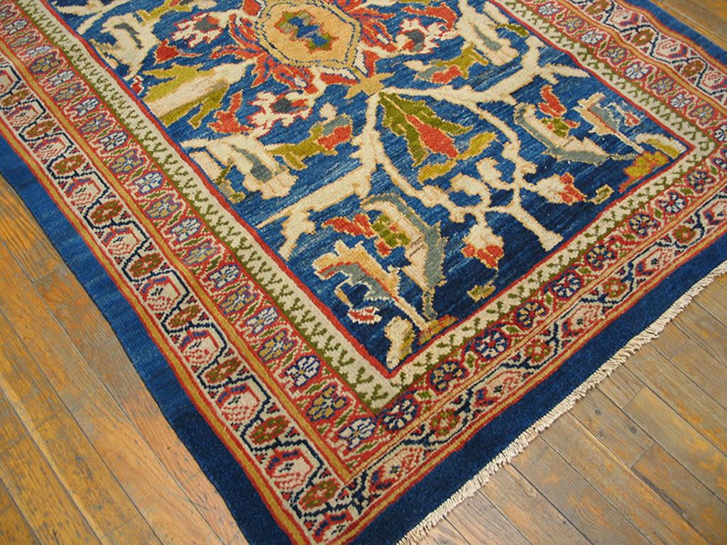 19th Century Persian Ziegler Sultanabad Carpet ( 4'3