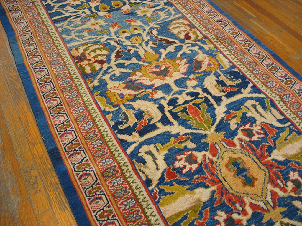Late 19th Century 19th Century Persian Ziegler Sultanabad Carpet ( 4'3