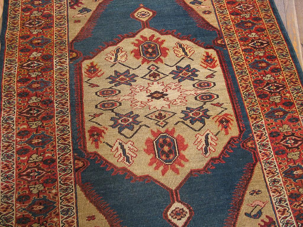 Late 19th Century 19th Century Persian Sultanabad Carpet ( 4'5