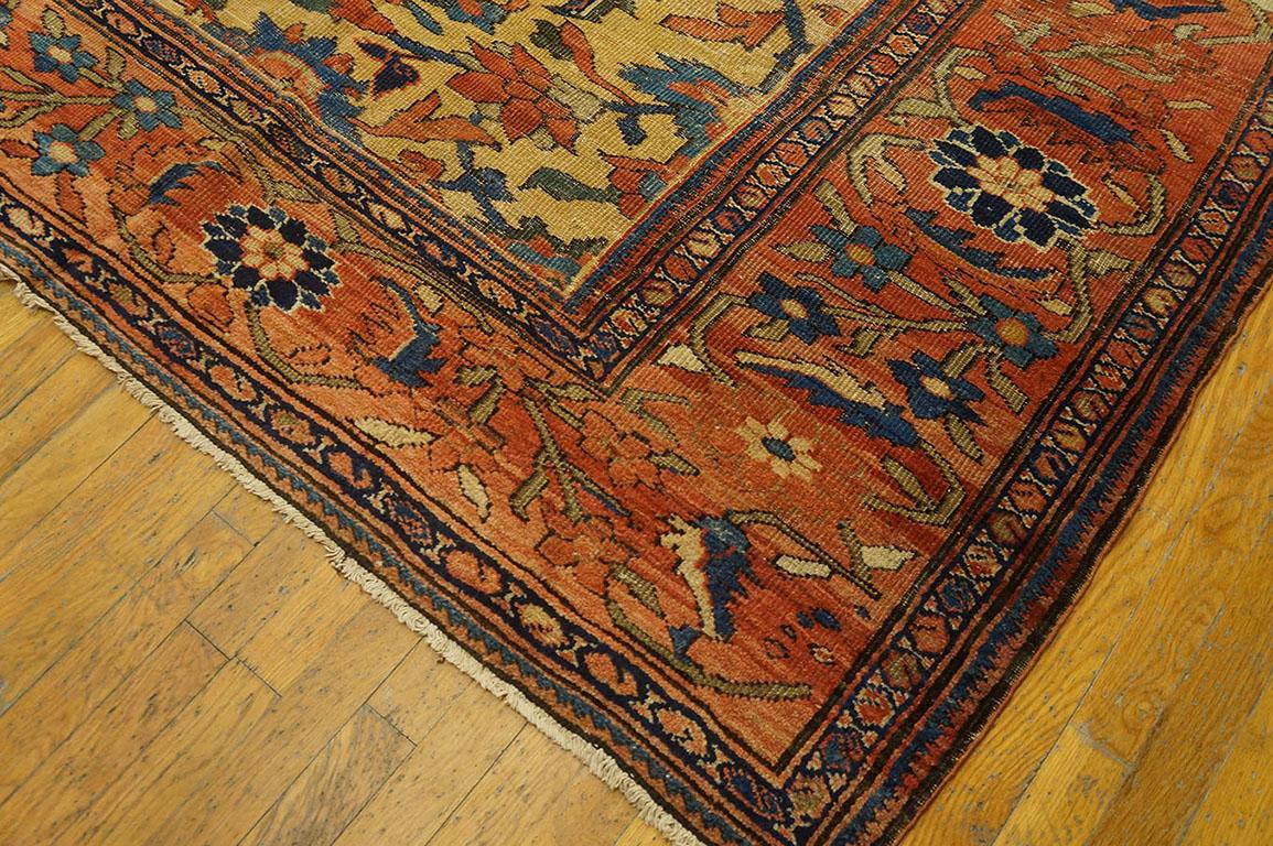 Antique Sultanabad Persian Rug For Sale 2