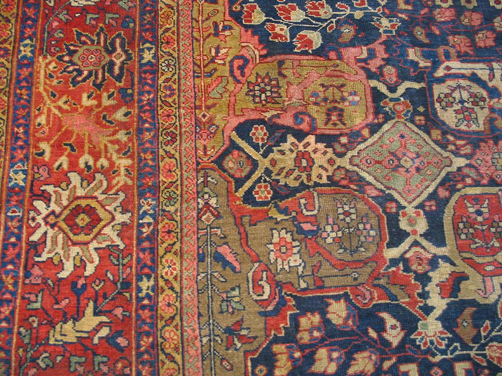 Tappeto persiano Sultanabad dei primi del Novecento ( 8'10