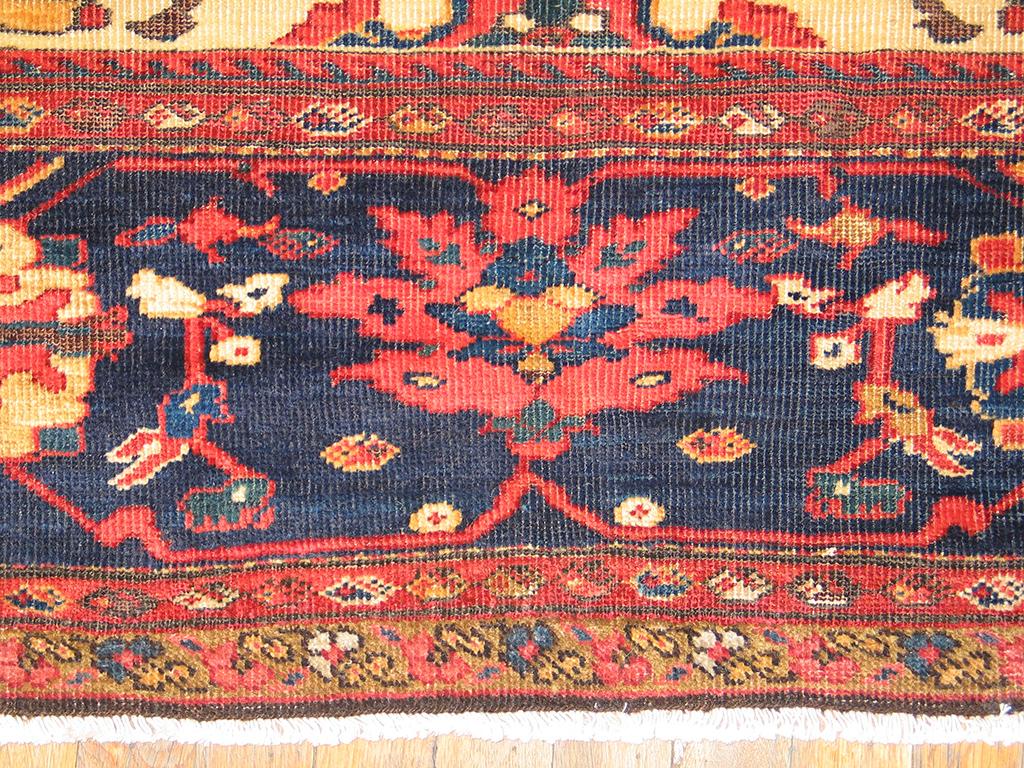 Hand-Knotted 19th Century Persian Sultanabad Carpet ( 9' x 11'9