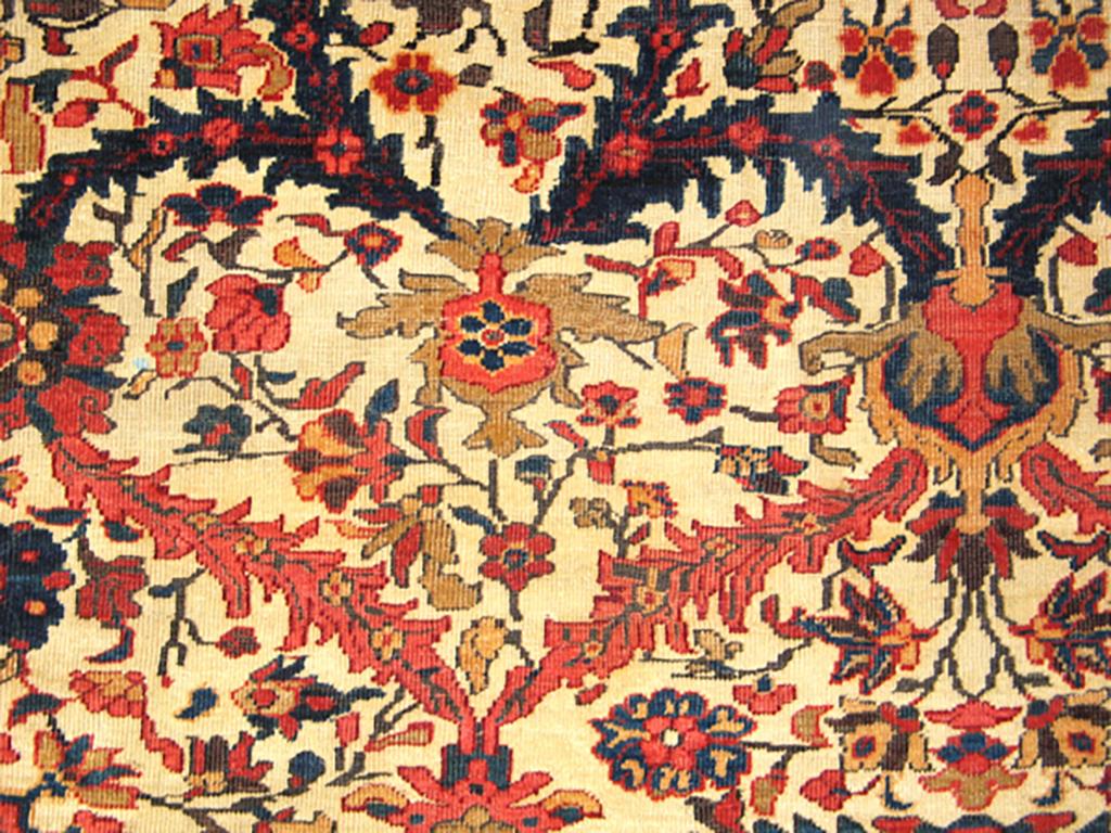 19th Century Persian Sultanabad Carpet ( 9' x 11'9