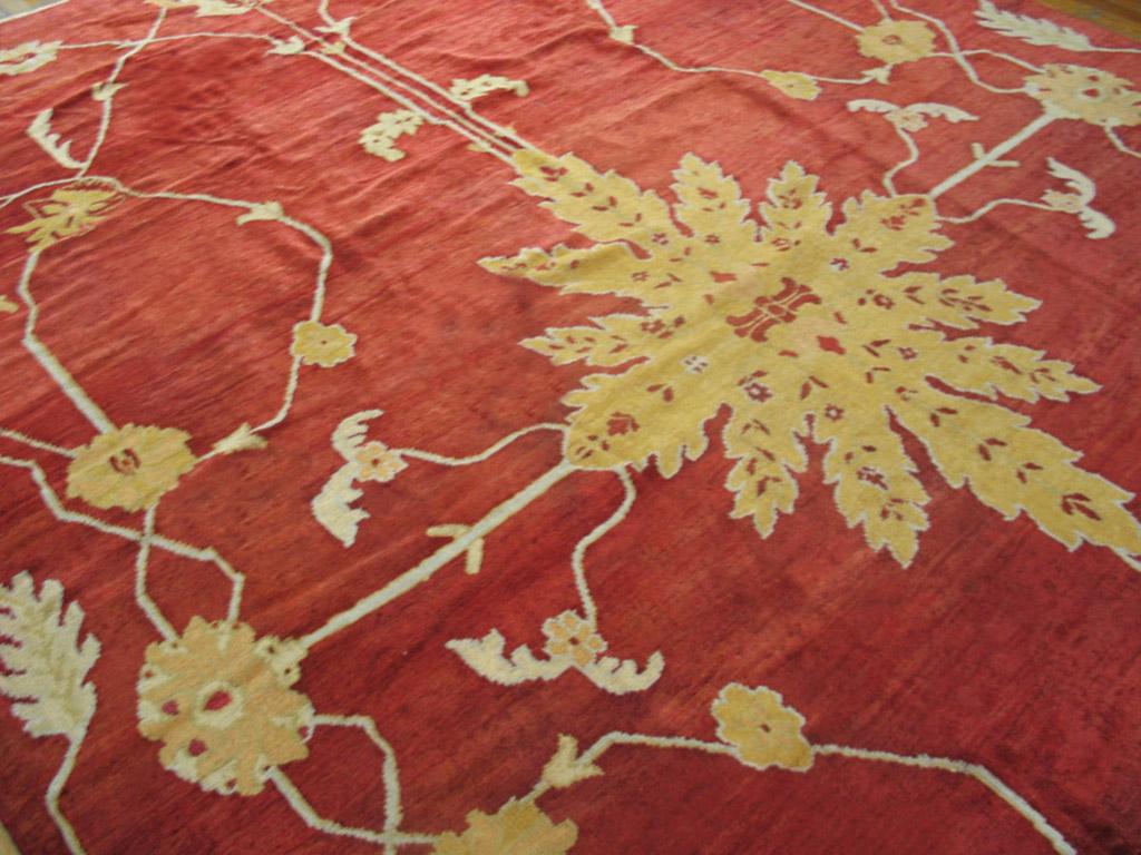 Hand-Knotted Antique Sultanabad Persian Rug 9' 0