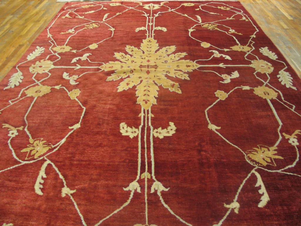 Early 20th Century Antique Sultanabad Persian Rug 9' 0