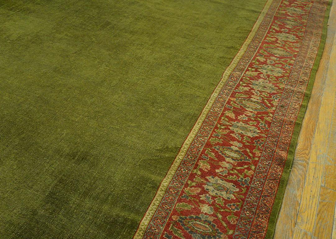 19th Century Persian Sultanabad Carpet ( 12' x 15'6