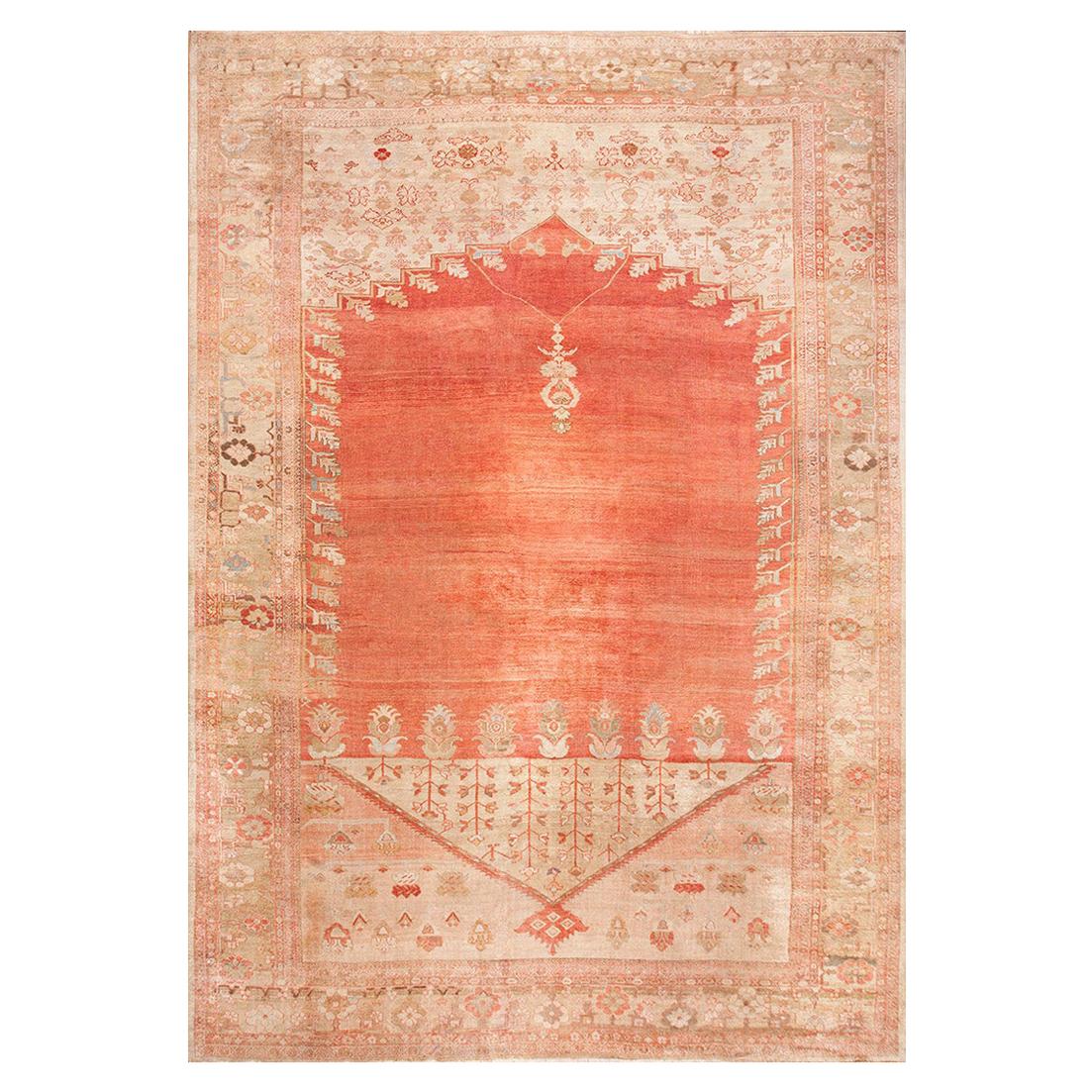 Antique Persian Ziegler Sultanabad Persian Carpet (12'8" x 16'6' - 386 x 502 cm)