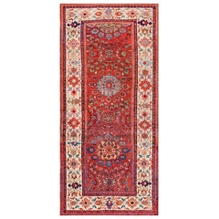 Antique 19th Century Persian Sultanabad Carpet ( 4'4" x 9'6" - 132 x 290 )