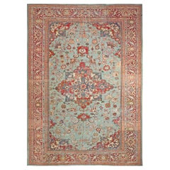 Antique Late 19th Century Persian Sultanabad Carpet ( 10'8" x 14'8" - 325 x 447 )