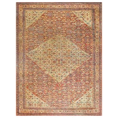 Antique Late 19th Century Persian Sultanabad Carpet ( 10' x 13'6" - 305 x 412 )