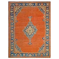Antique Sultanabad Persian Rug 9' 6" x 12' 5"