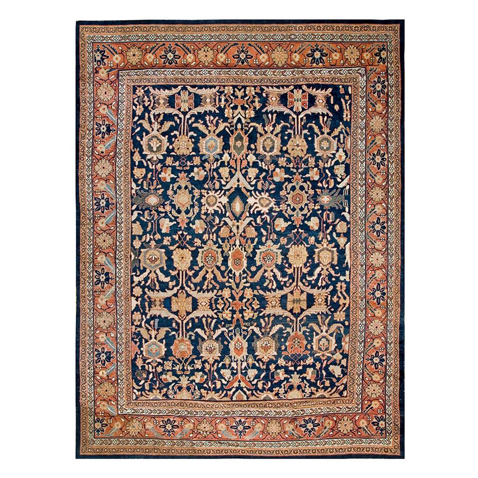 Antiker persischer Sultanabad-Teppich 11' 8"" x 14' 9"