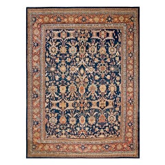 Tapis persan ancien de Sultanabad de 2,40 m x 3,40 m