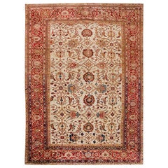 Antique 19th Century Persian Ziegler Sultanabad Carpet ( 10' x 13'3" - 305 X 404 )