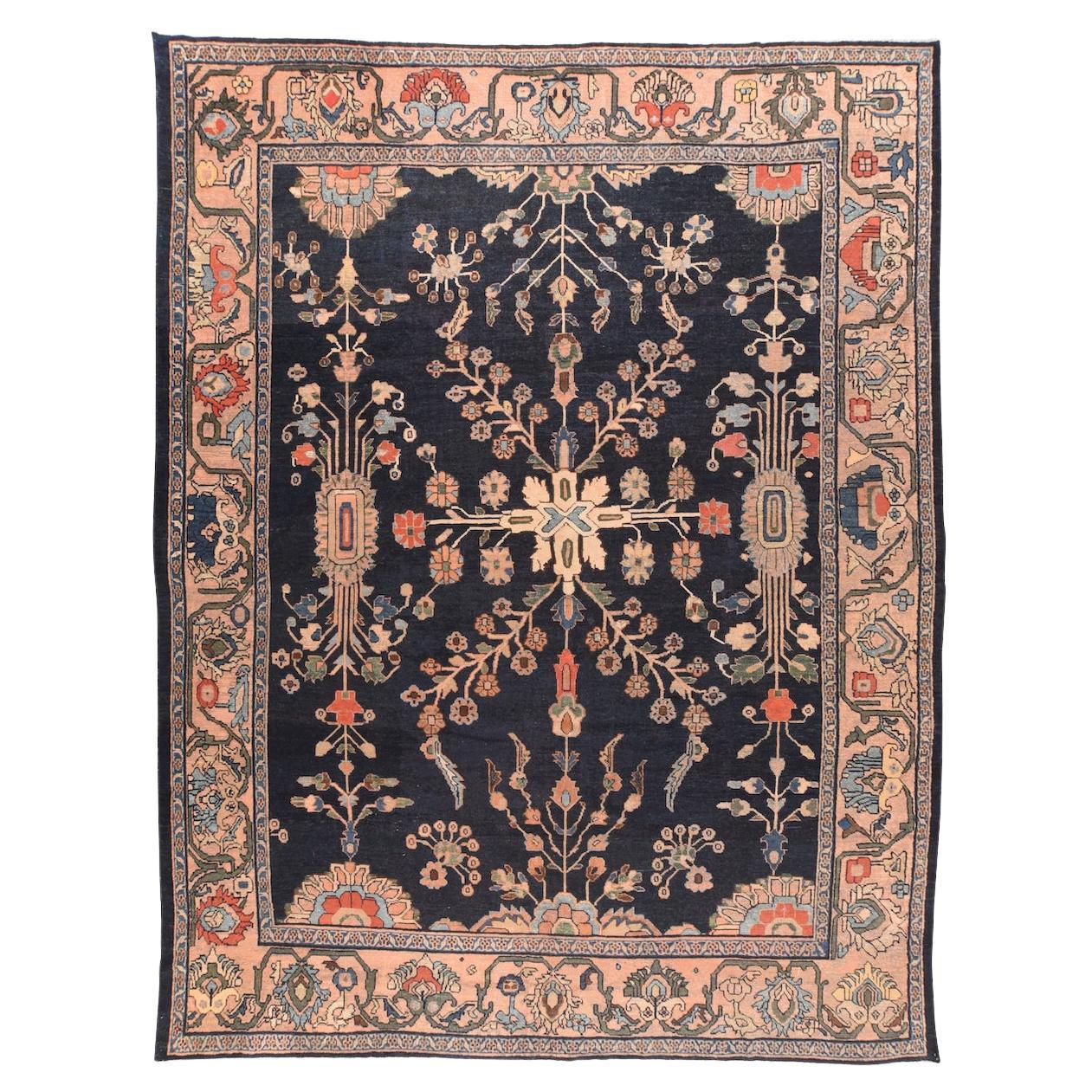 Antique Sultanabad Rug 10'4'' x 13'7''