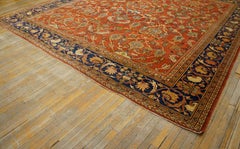 Early 20th Century Persian Sultanabad Carpet ( 11' 6'' x 12' - 350 x 365 )