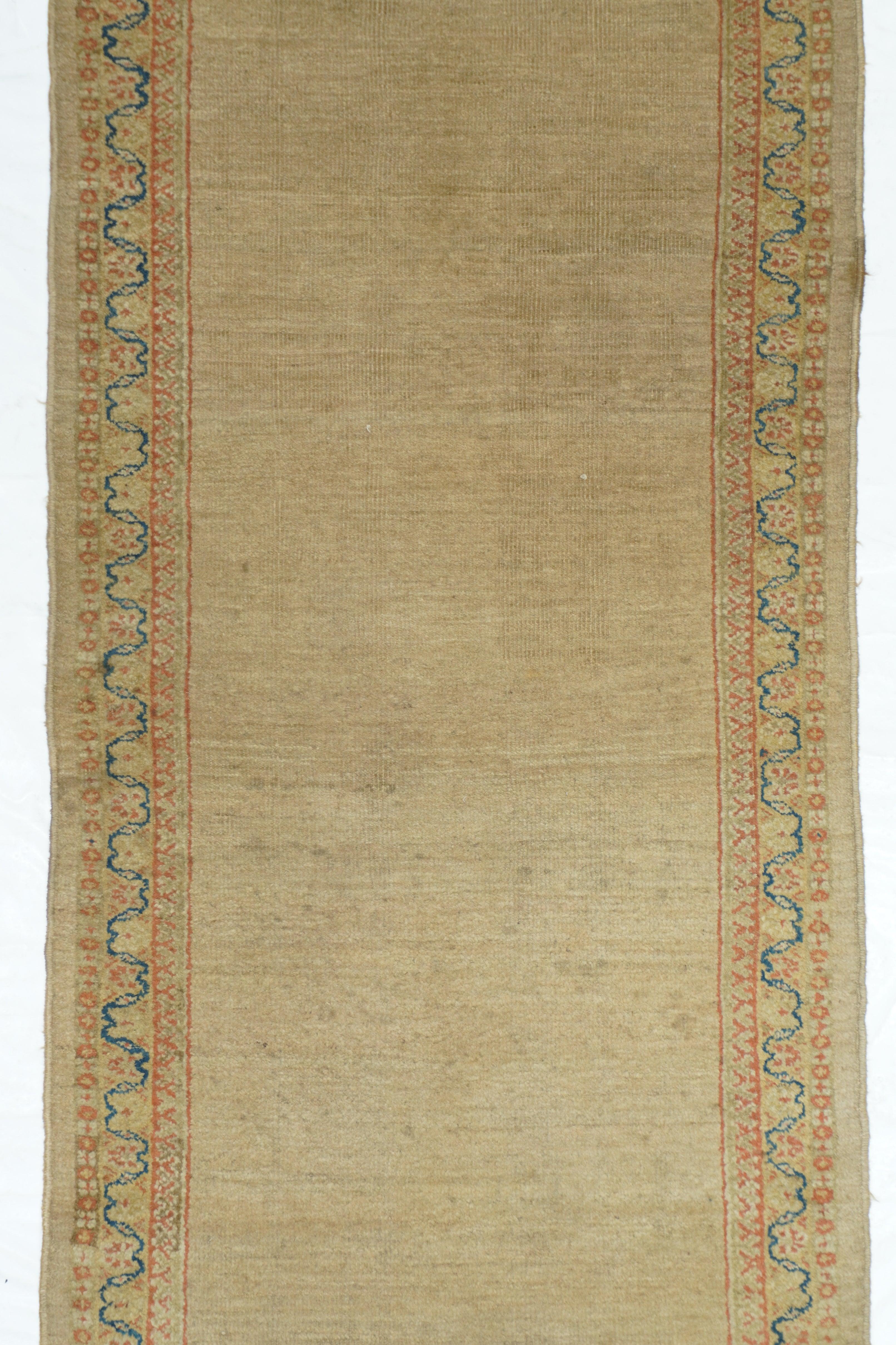 Persian Antique Sultanabad Rug 2'8'' x 6'0'' For Sale