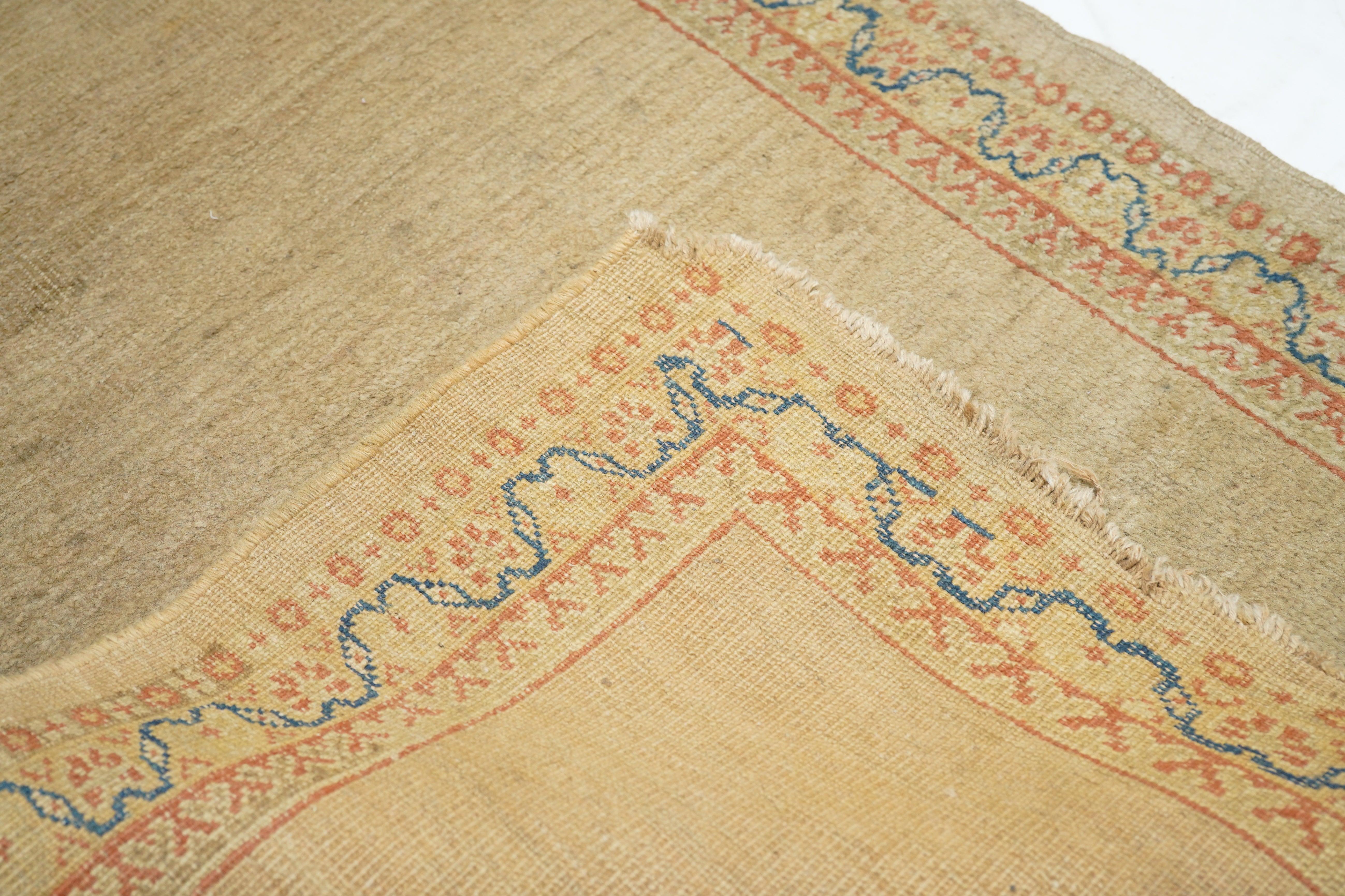 Antique Sultanabad Rug 2'8'' x 6'0'' For Sale 2