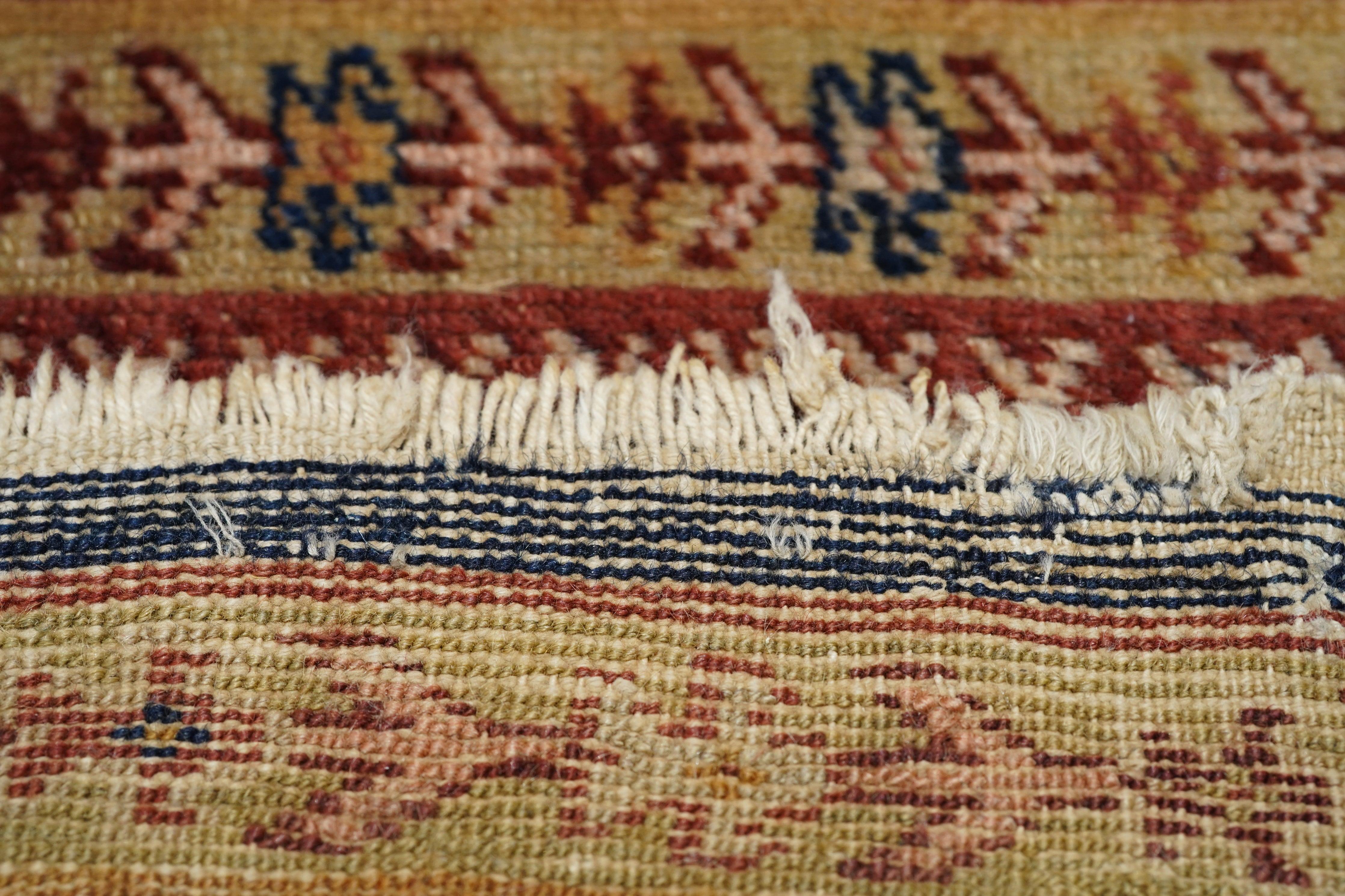Antiker Sultanabad-Teppich 3'11'' x 6'10'' im Angebot 7