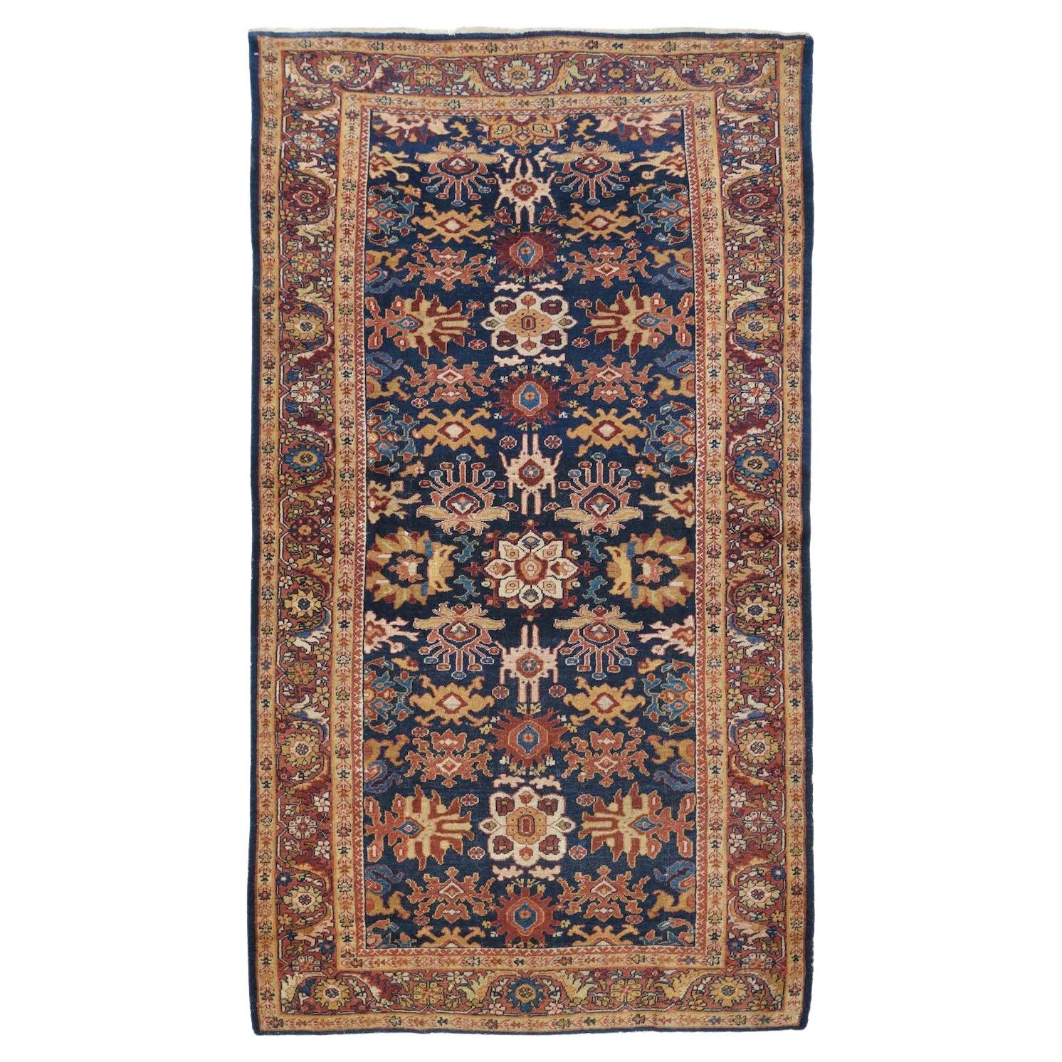 Antiker Sultanabad-Teppich 3'11'' x 6'10''