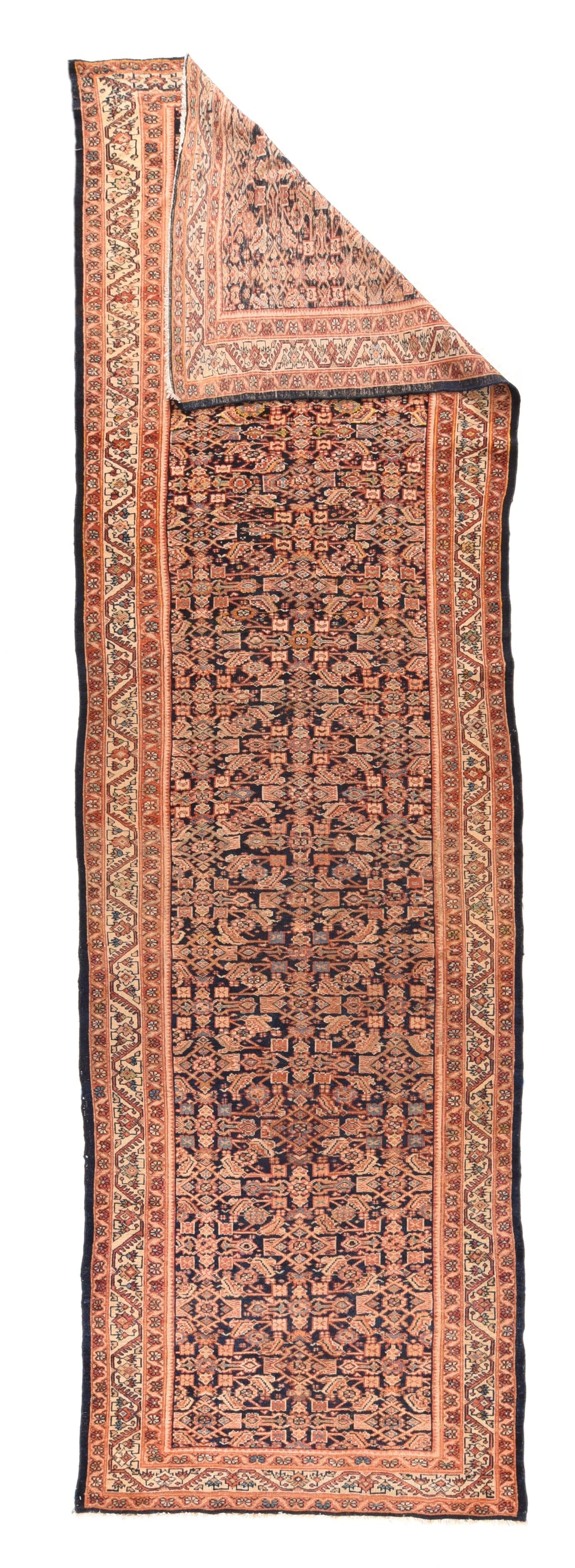 Persian Antique Sultanabad Rug 4'1'' x 13'2'' For Sale