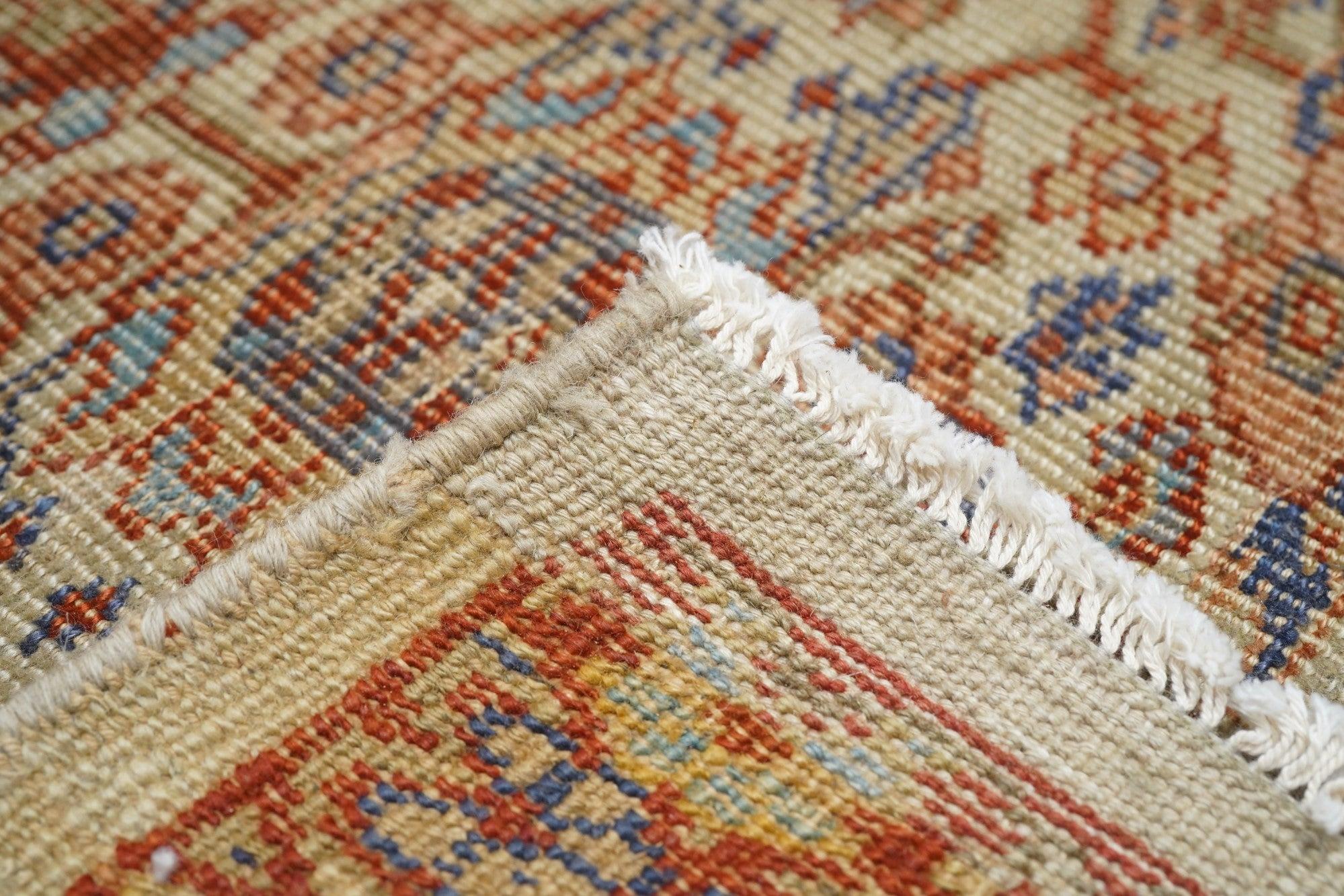 Wool Antique Sultanabad Rug 5'2'' x 8'10'' For Sale