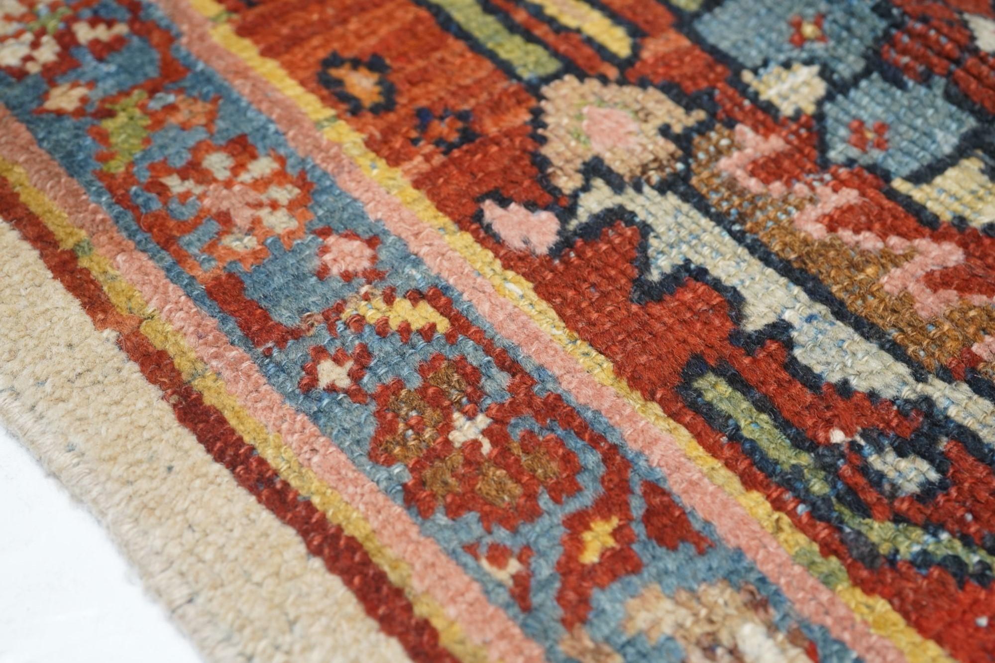 Late 19th Century Antique Sultanabad Rug For Sale
