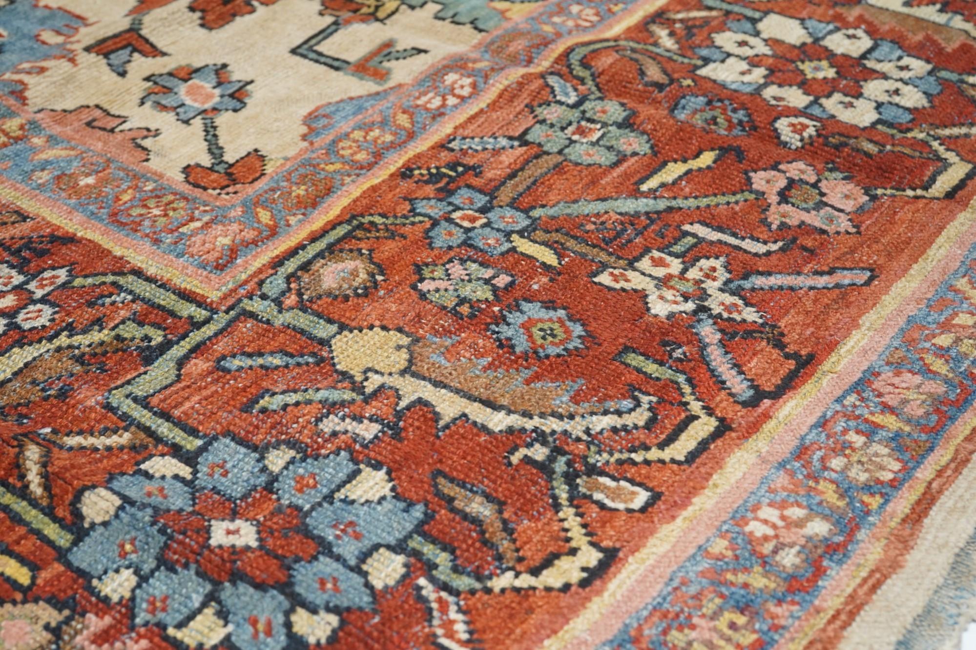 Wool Antique Sultanabad Rug For Sale