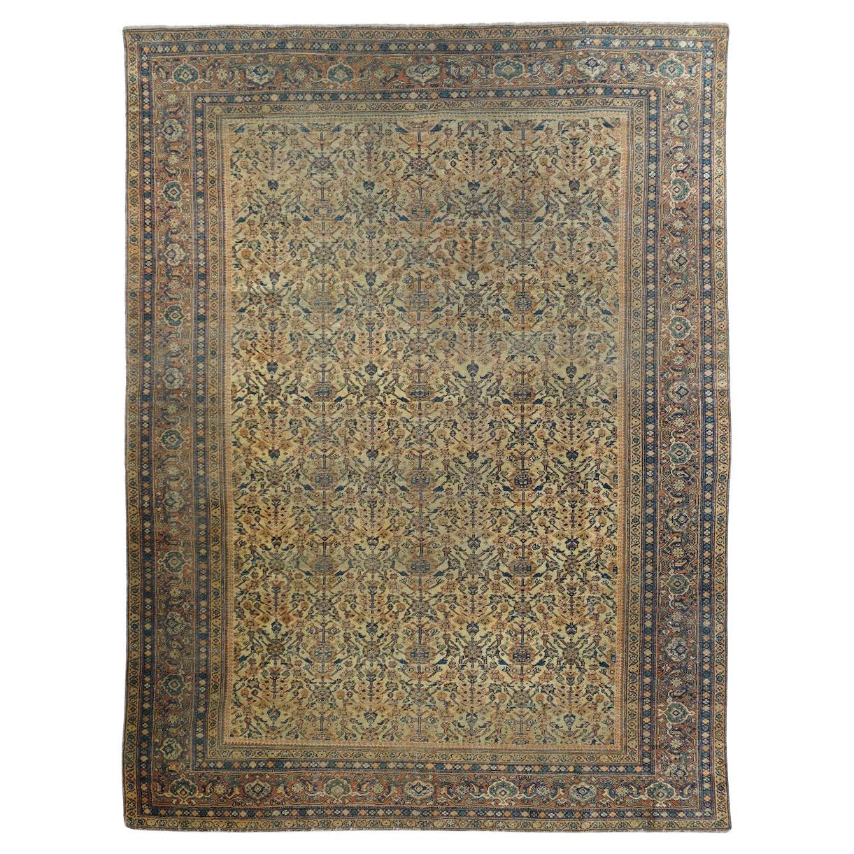 Antique Sultanabad Rug 7'2'' x 10'2''