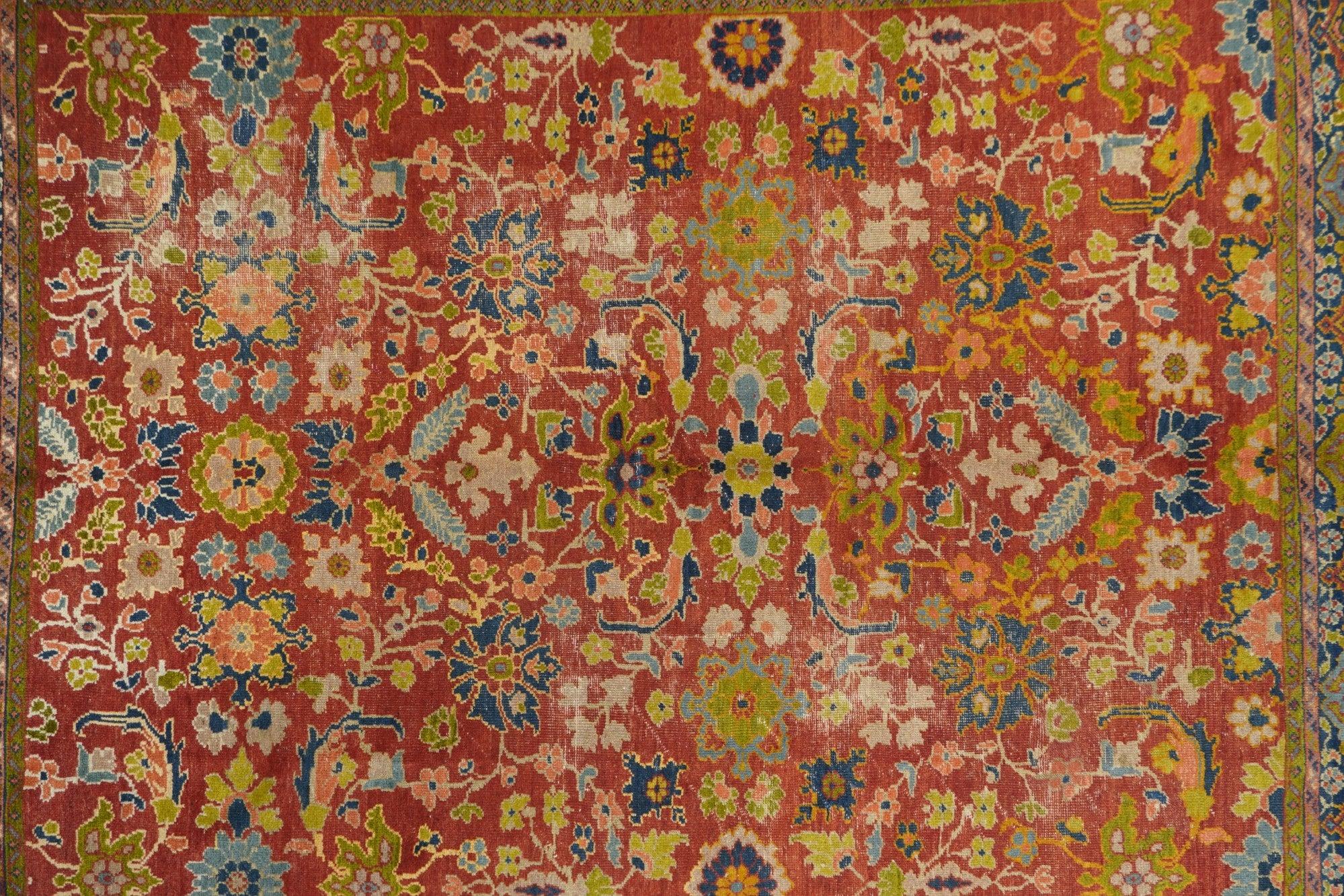 Antiker Sultanabad-Teppich 7'6'' x 9'6'' (Persisch) im Angebot