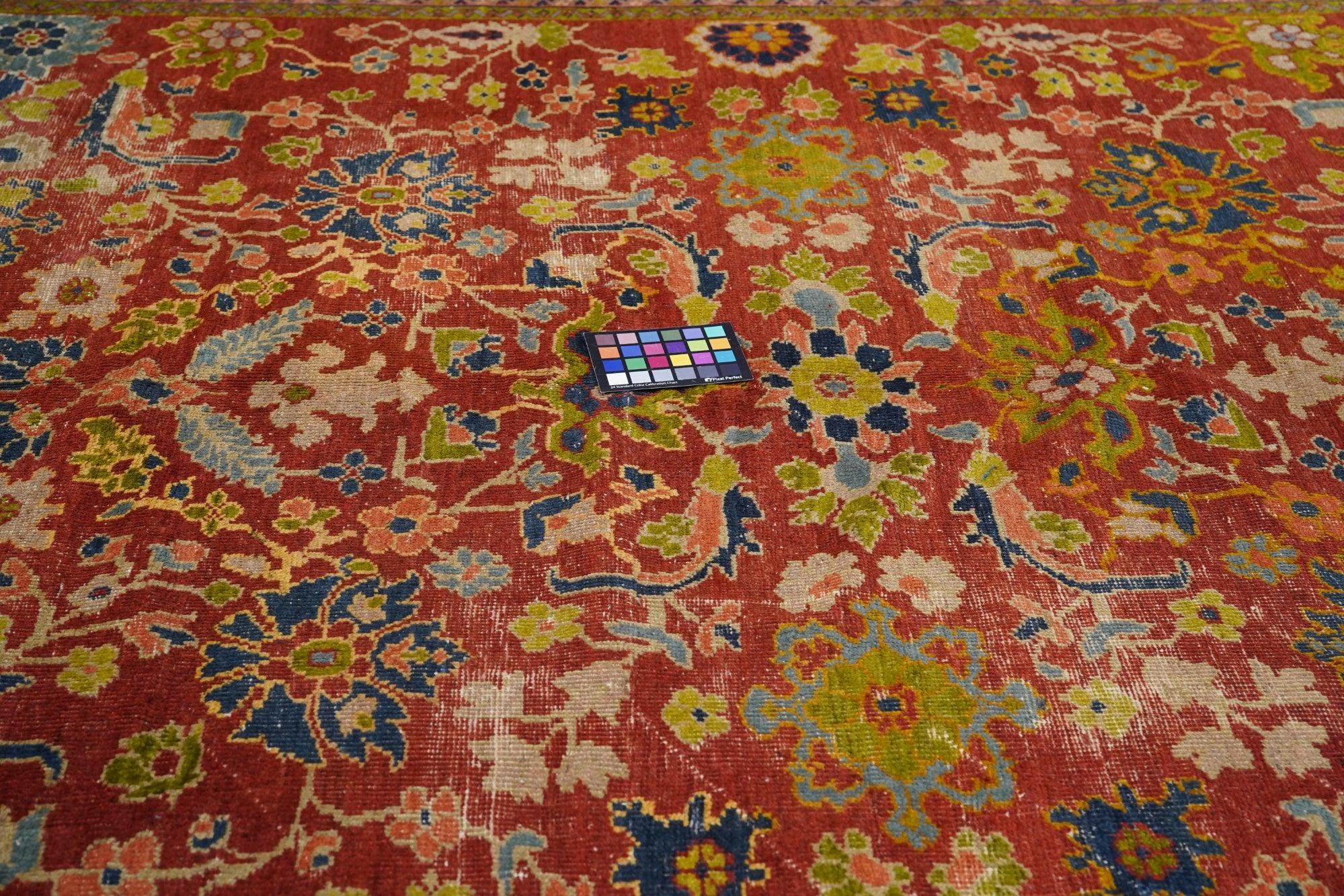 Antiker Sultanabad-Teppich 7'6'' x 9'6'' im Angebot 2