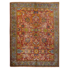 Tapis Sultanabad antique 7'6'' x 9'6''